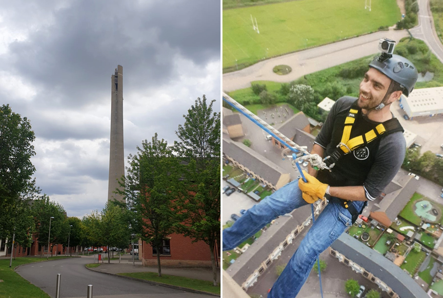 Abseiling for MLD Support Association UK