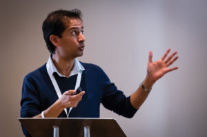 Dipak Ram speaking at the MLD Support Association UK 2023 Conference